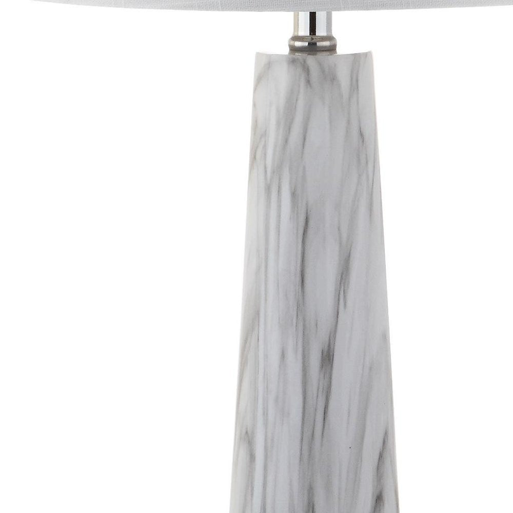 29" Clear Novelty Table Lamp LED With Drum Shade