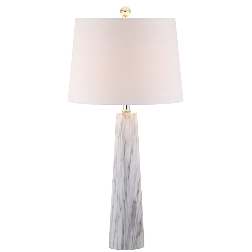29" Clear Novelty Table Lamp LED With Drum Shade