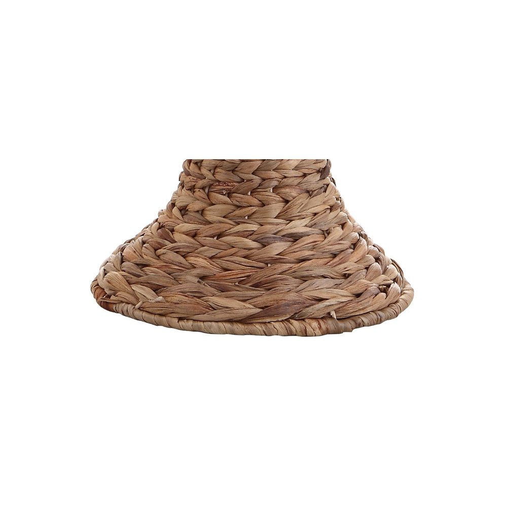 31" Natural Urn Table Lamp LED With Drum Shade