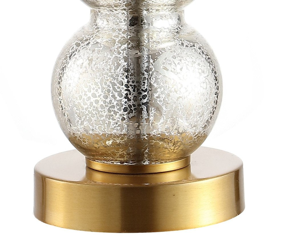 21" Gold Novelty Table Lamp LED With Globe Shade