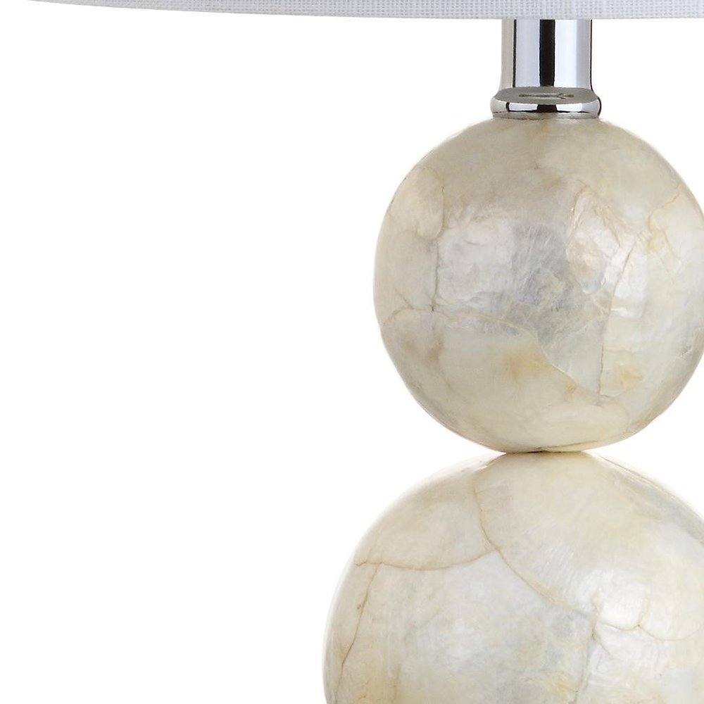 19" Clear Novelty Table Lamp LED With Globe Shade