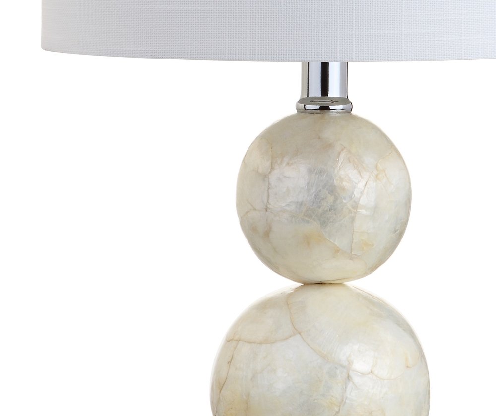 19" Clear Novelty Table Lamp LED With Globe Shade