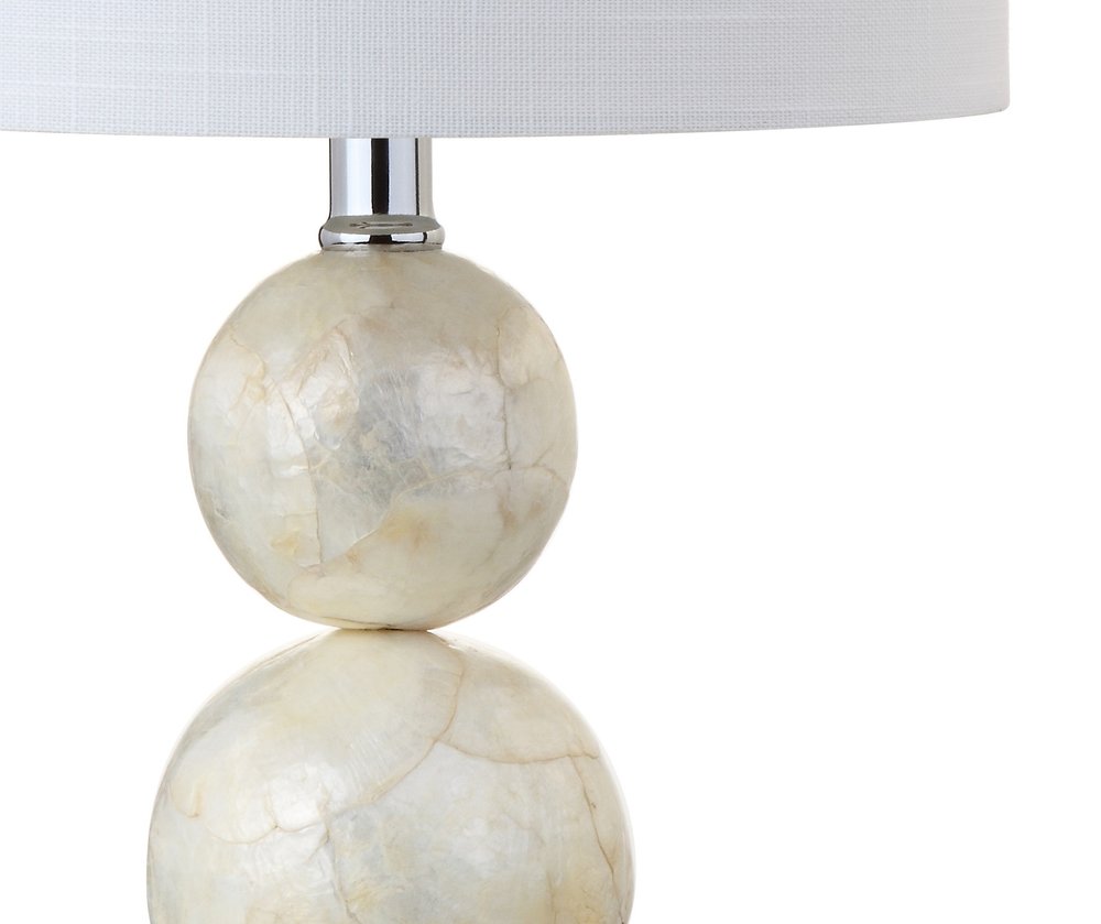19" Clear Novelty Table Lamp LED With Globe Shade