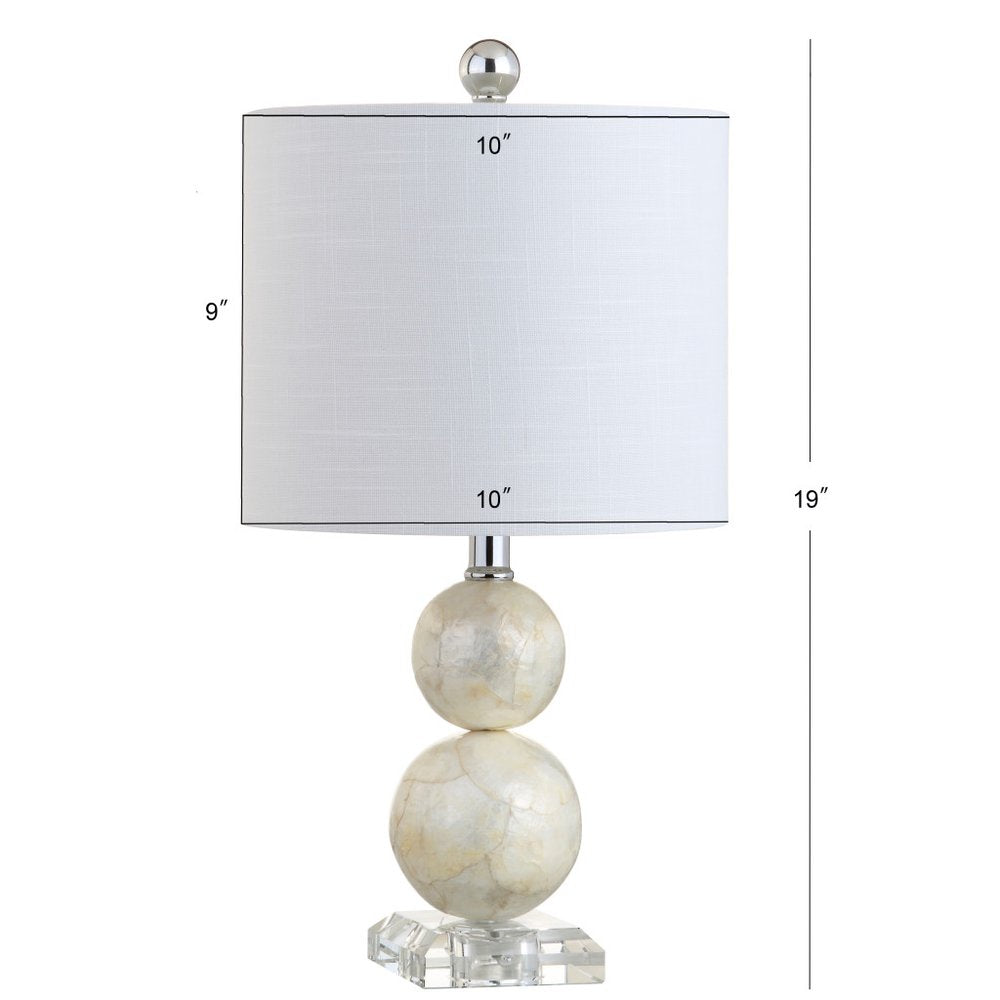 19" Clear Novelty Table Lamp LED With Globe Shade
