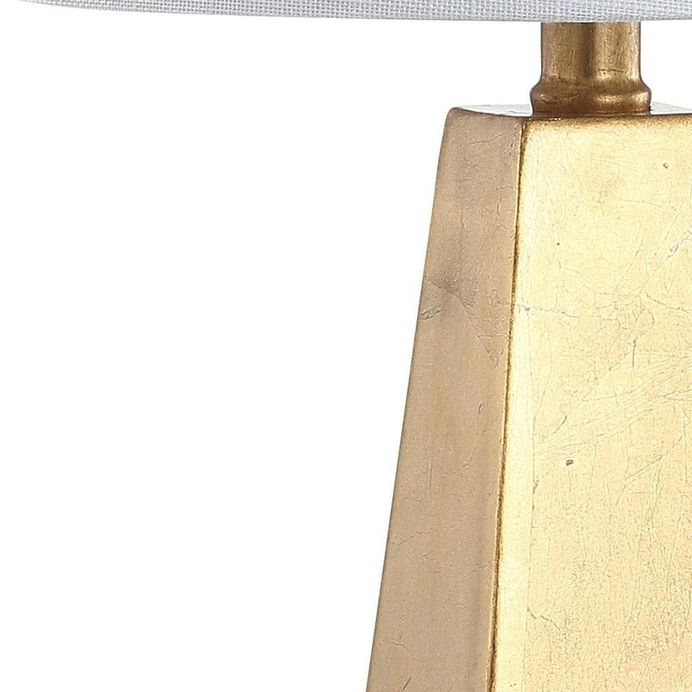 21" Gold Novelty Table Lamp LED With Globe Shade