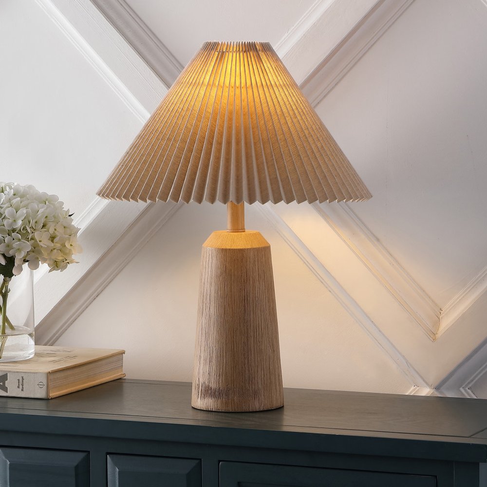 21" Clear Lighthouse Table Lamp LED With Empire Shade