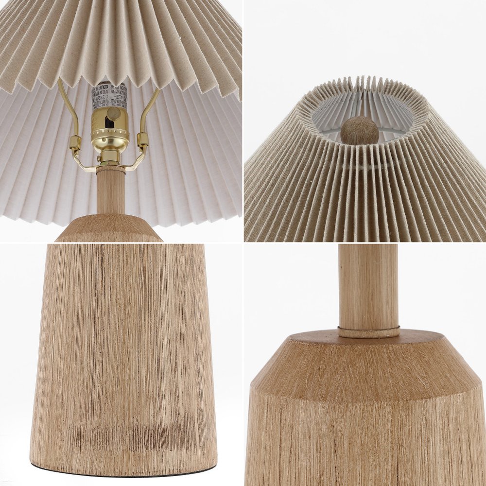 21" Clear Lighthouse Table Lamp LED With Empire Shade