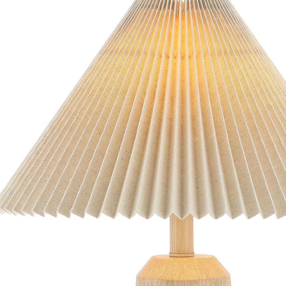 21" Clear Lighthouse Table Lamp LED With Empire Shade