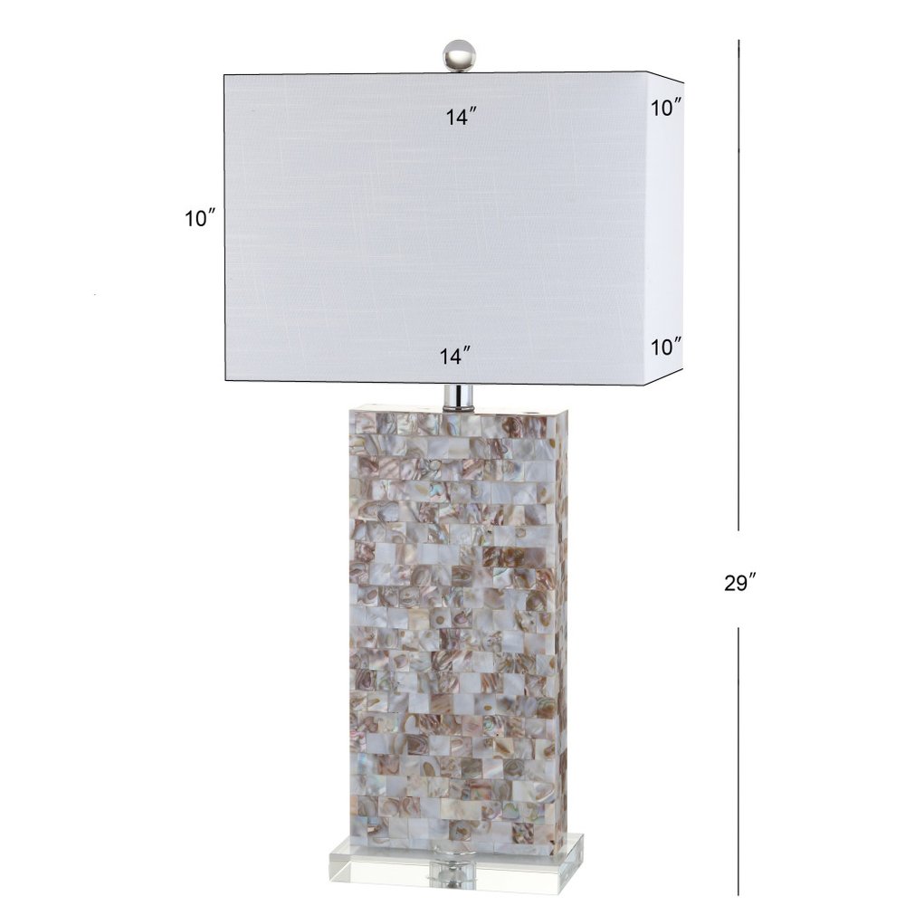 29" Clear Novelty Table Lamp LED With Shade