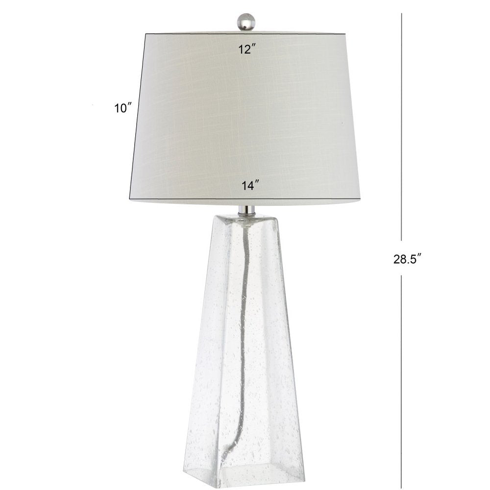 29" Clear Novelty Table Lamp LED With Empire Shade