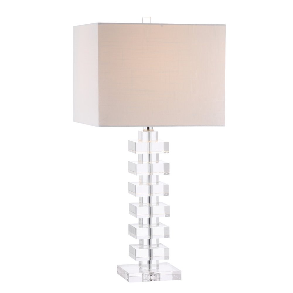 28" Clear Novelty Table Lamp LED With Shade