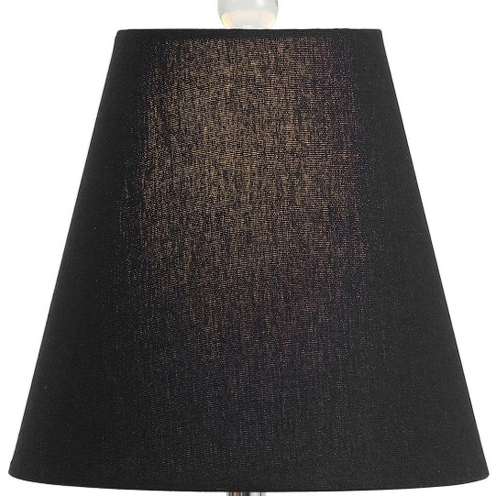 16" Clear Novelty Table Lamp LED With Empire Shade
