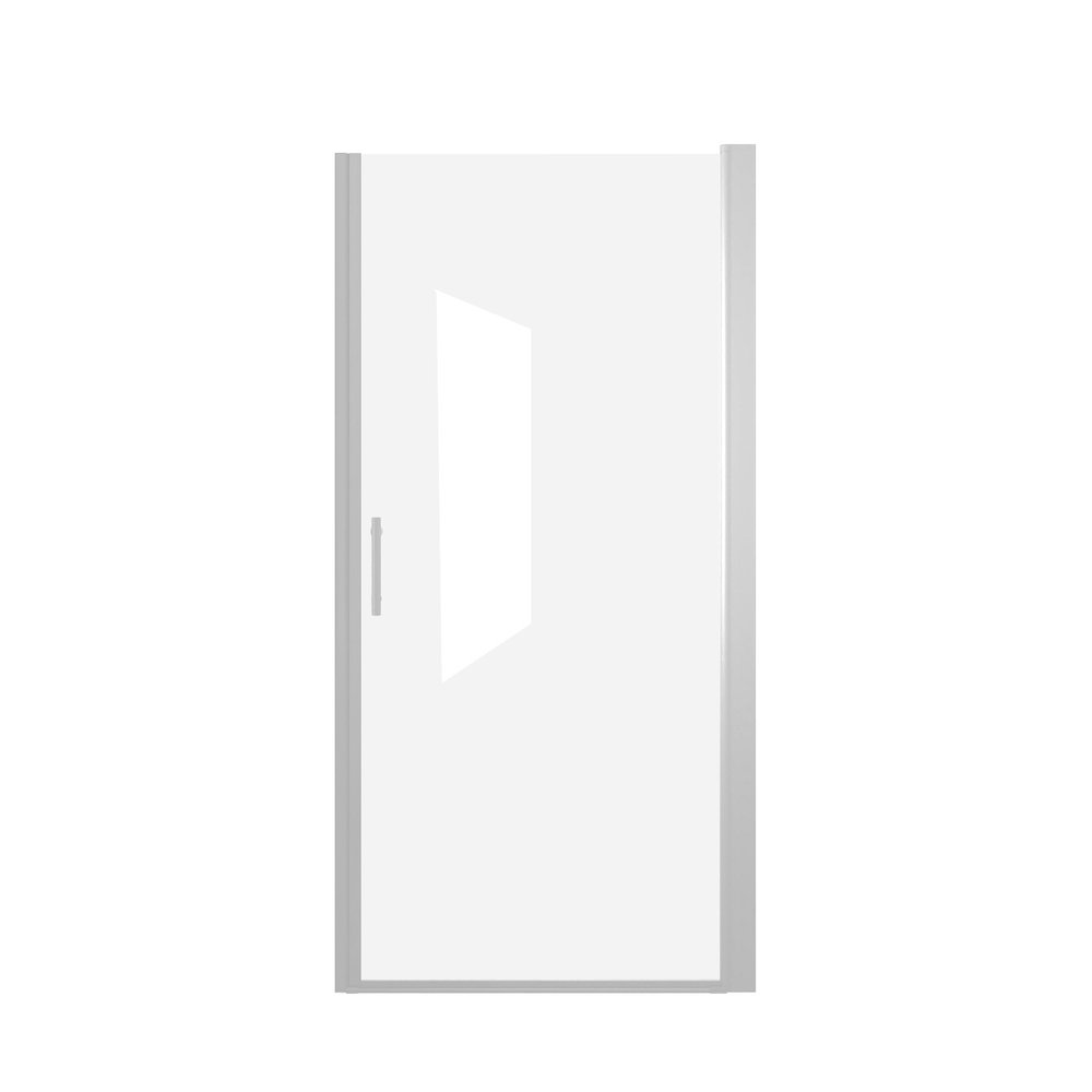 72" X 24" Aluminum and Tempered Glass Shower Door