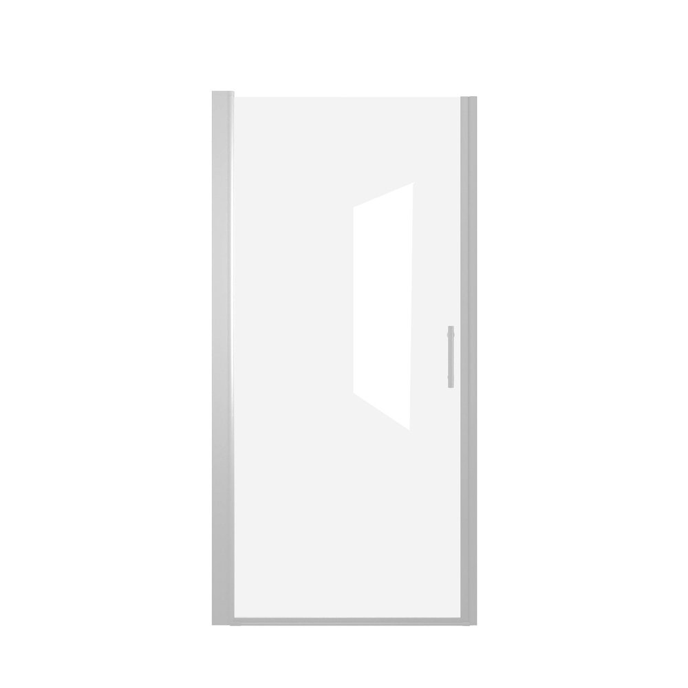 72" X 30" Aluminum and Tempered Glass Shower Door