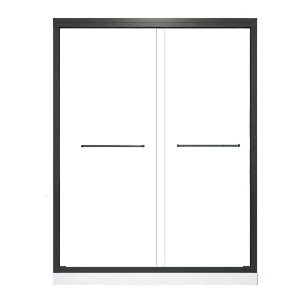 Set Of Two Tempered Glass Shower Doors