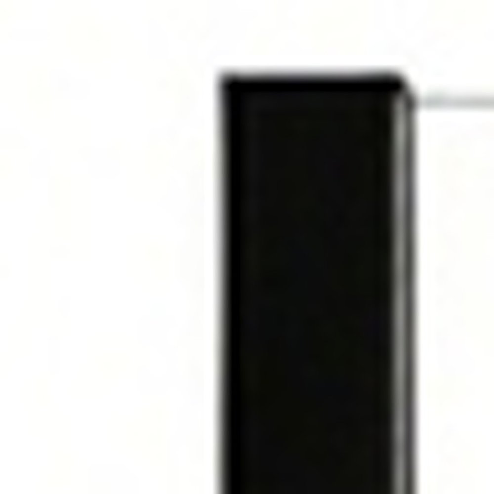 Set Of Two Aluminum and Tempered Glass Shower Doors