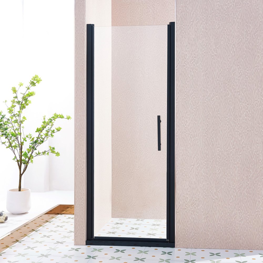 75" X 30" Aluminum and Tempered Glass Shower Door