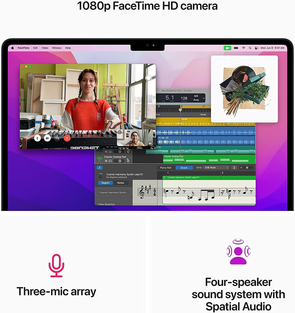 MacBook Air (2023) 15-inch - Apple M2 10-Core GPU – 8GB RAM 256GB SSD | 55 Cycles