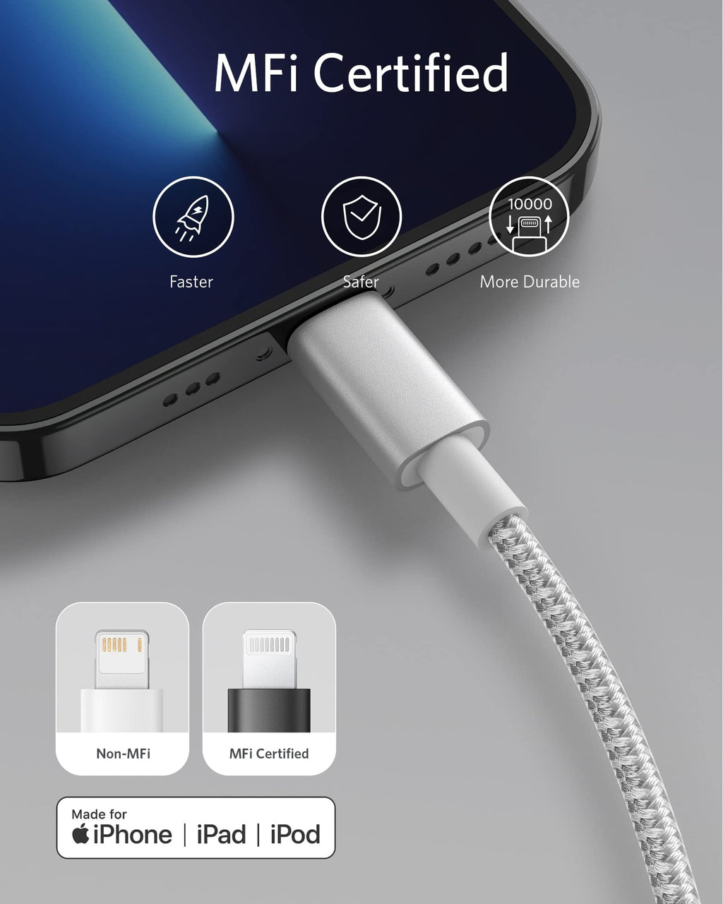 Anker <b>331</b> USB-C to Lightning Cable