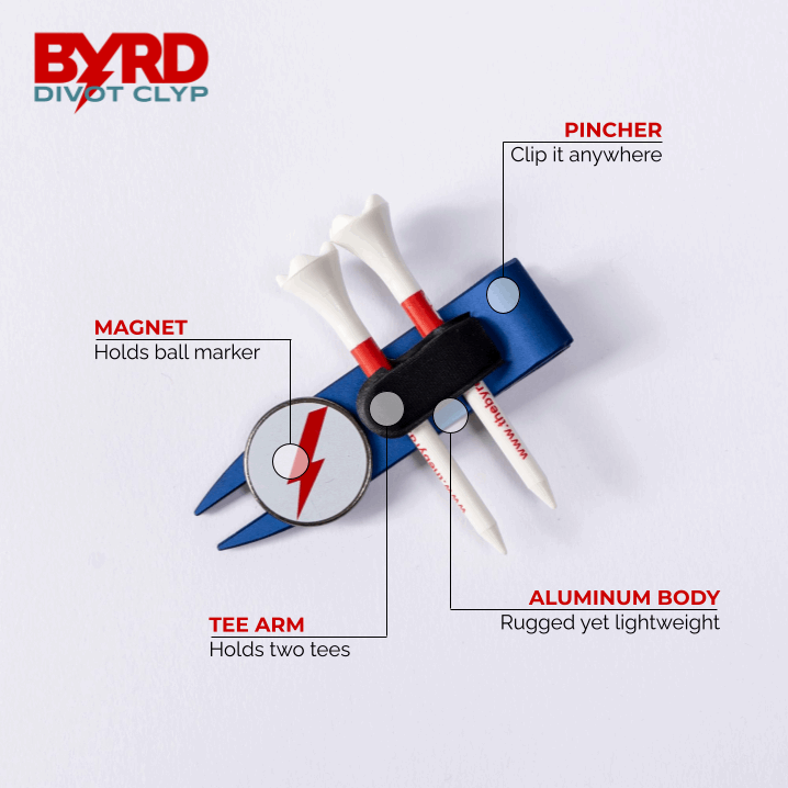 THE BYRD CADDIE CLYP ⛧ Blue
