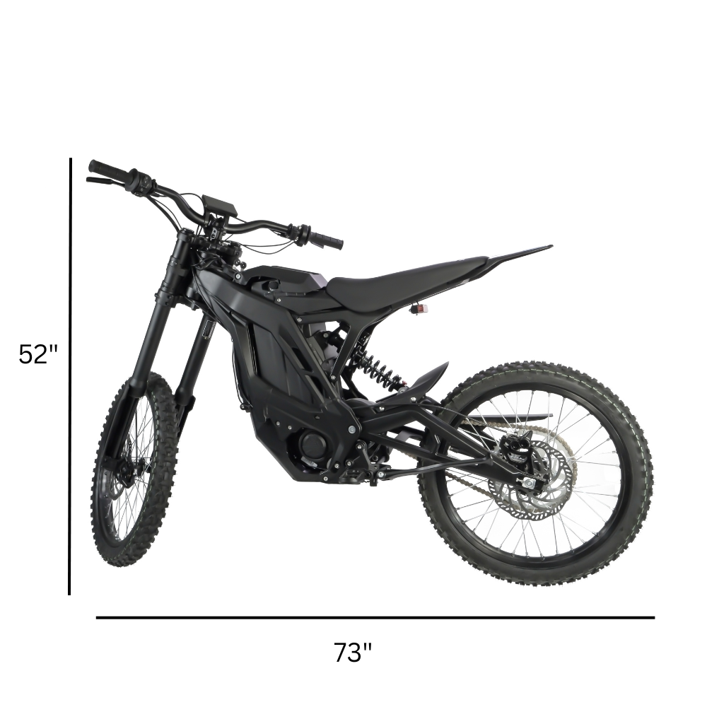 E Ride Pro SS 2.0 - Long Range Electric Dirt EBike 72V