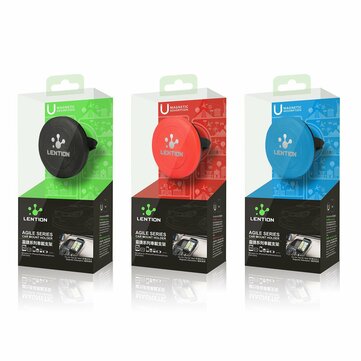 LENTION A500 360° Rotation Magnetic Car Air Vent Phone Holder Mount Bracket for iPhone 13 12 POCO X3 F3