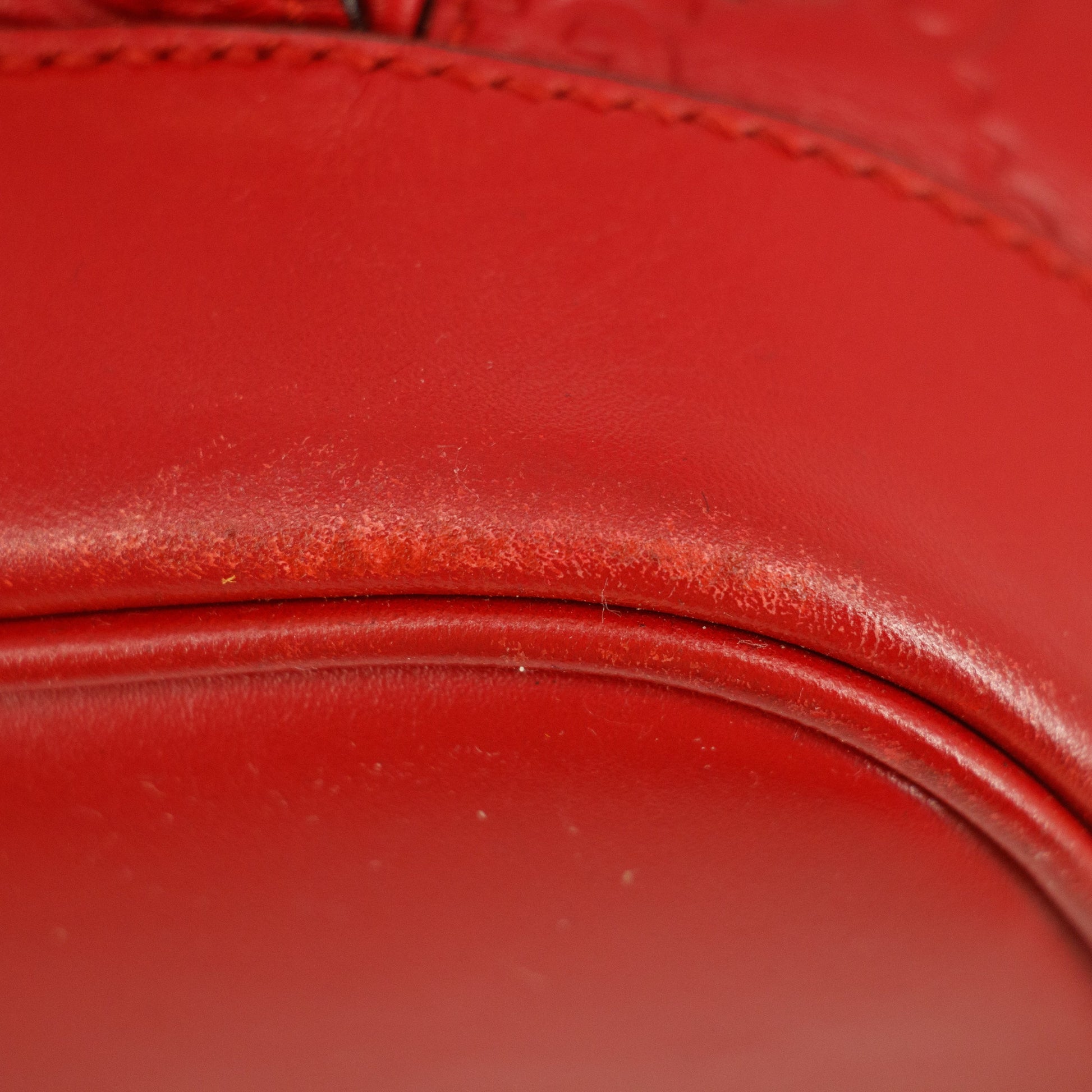 Gucci Red Guccisima Leather Backpack #7692