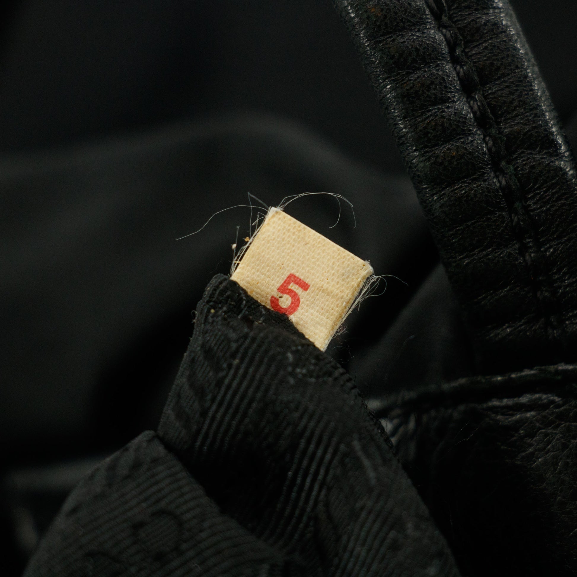 Prada Black Tessuto Nylon x Leather Shoulder Bag #7704