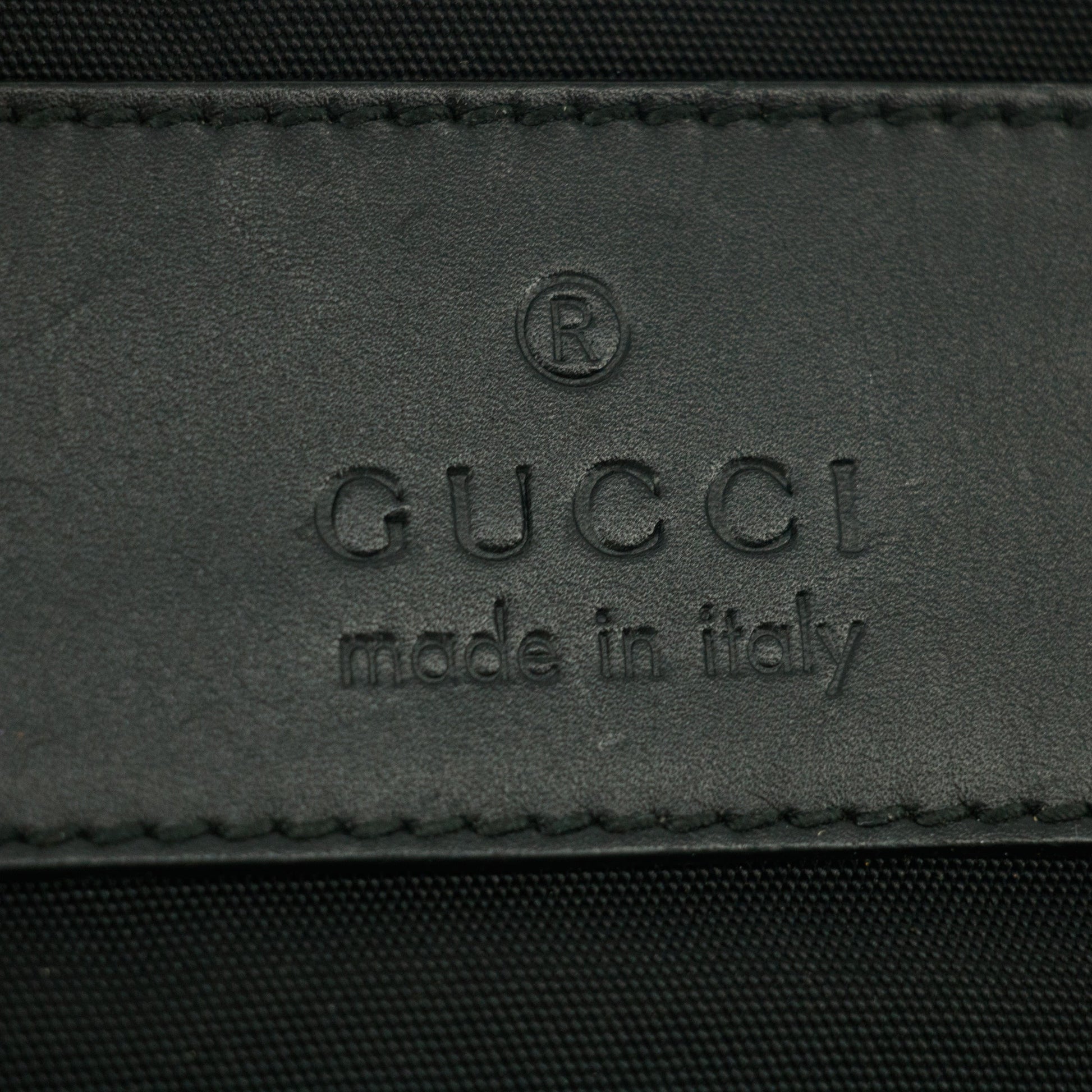Gucci Black Nylon Tessuto Crossbody Bag #7705