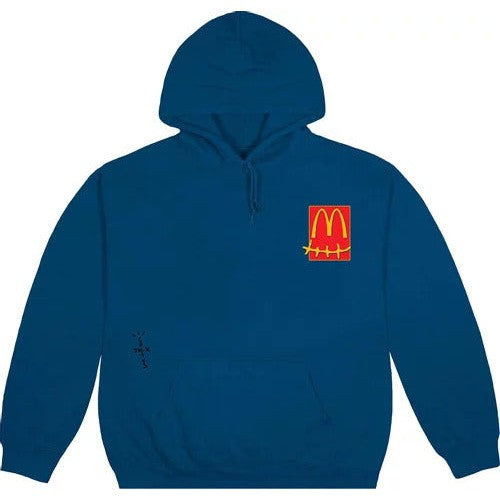 Cactus Jack by Travis Scott Sticker Hoodie 'Legion Blue'