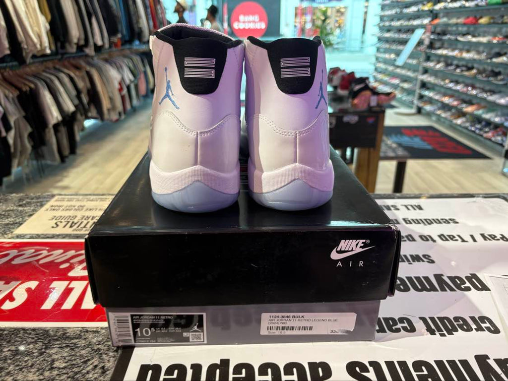 PRE OWNED Jordan 11 Retro Legend Blue (2024)