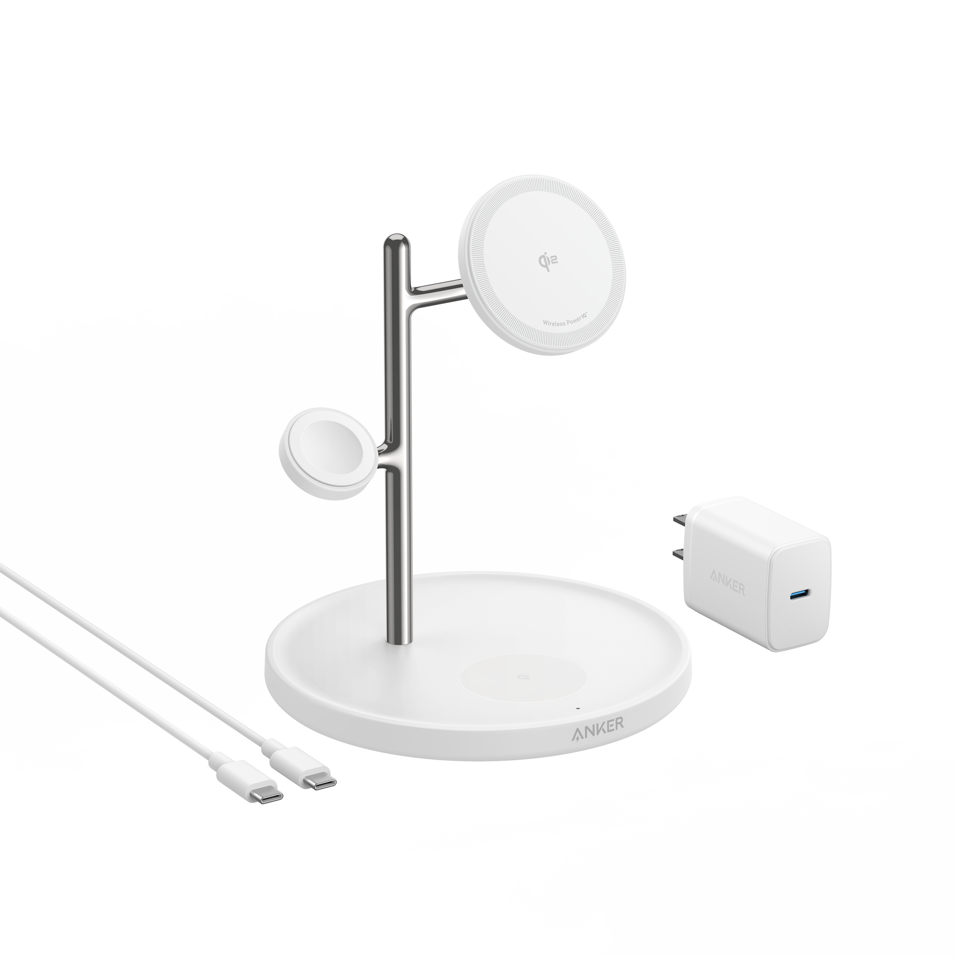 Anker MagGo Wireless Charging Station (3-in-1 Stand)