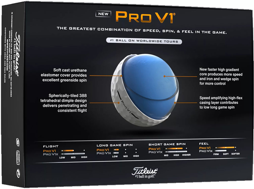 Titleist 2025 Pro V1 Golf Balls
