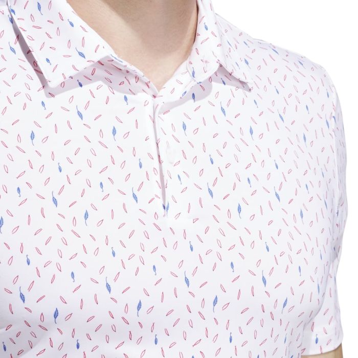 Adidas Ultimate365 Allover Print Golf Polo Shirt 2024