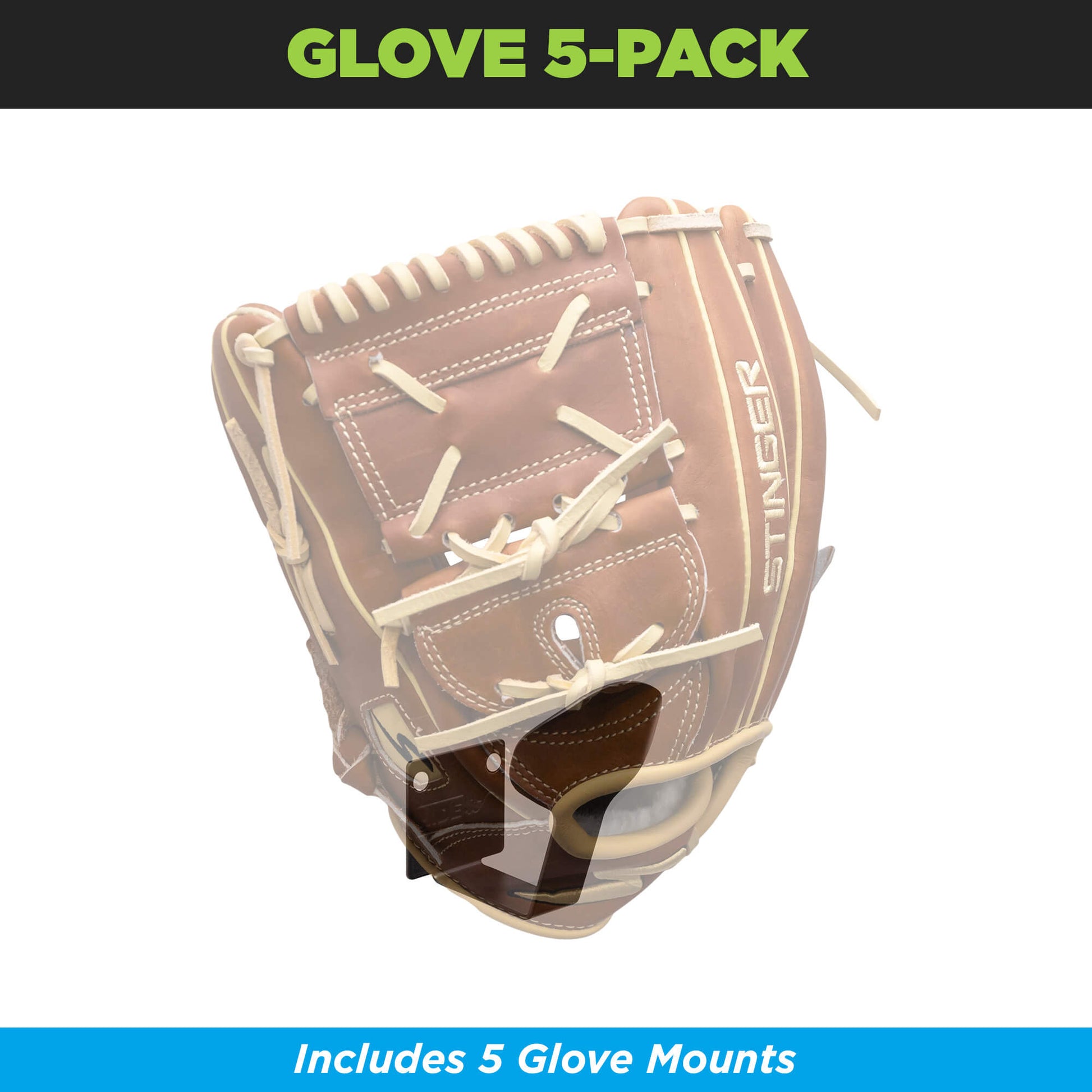 HIDEit Glove | Universal Baseball Glove Mount - BACKORDERED UNTIL 11/12. ORDER WILL SHIP ONCE ALL ITEMS ARE IN STOCK.