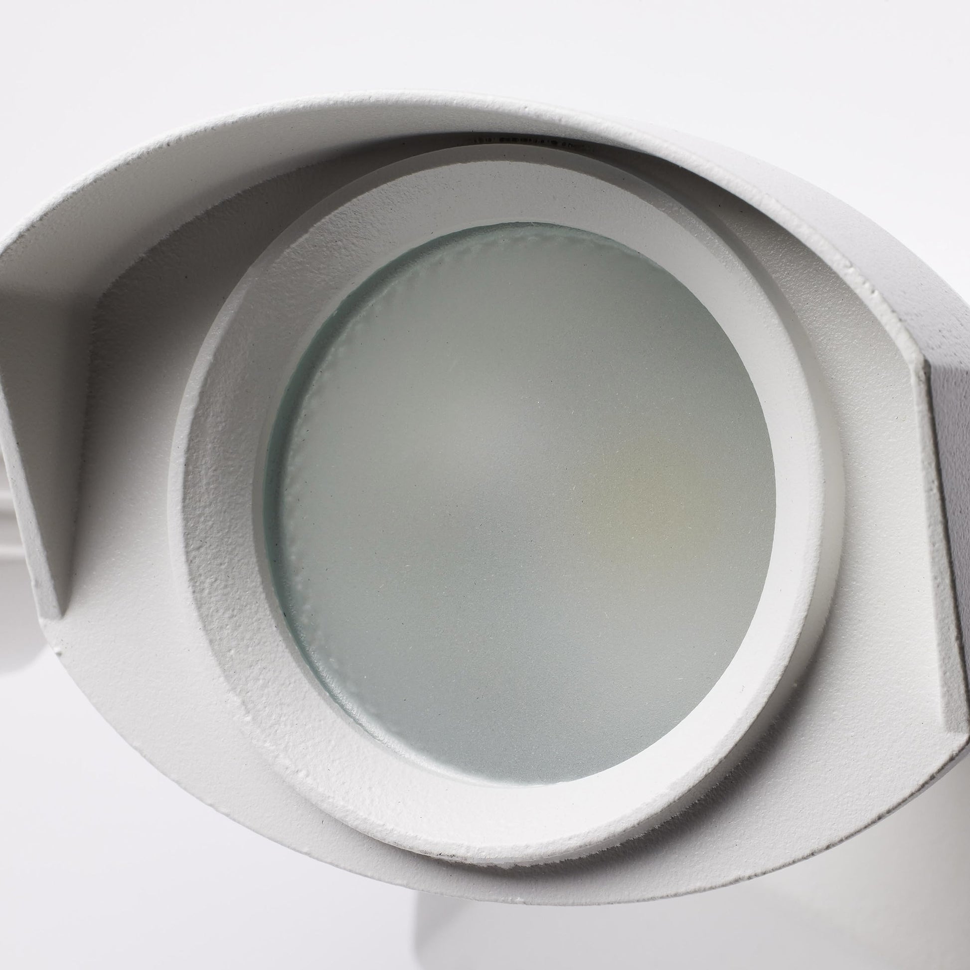 Satco Nuvo 65/210 3000K LED Outdoor Dual Head Security Light, White