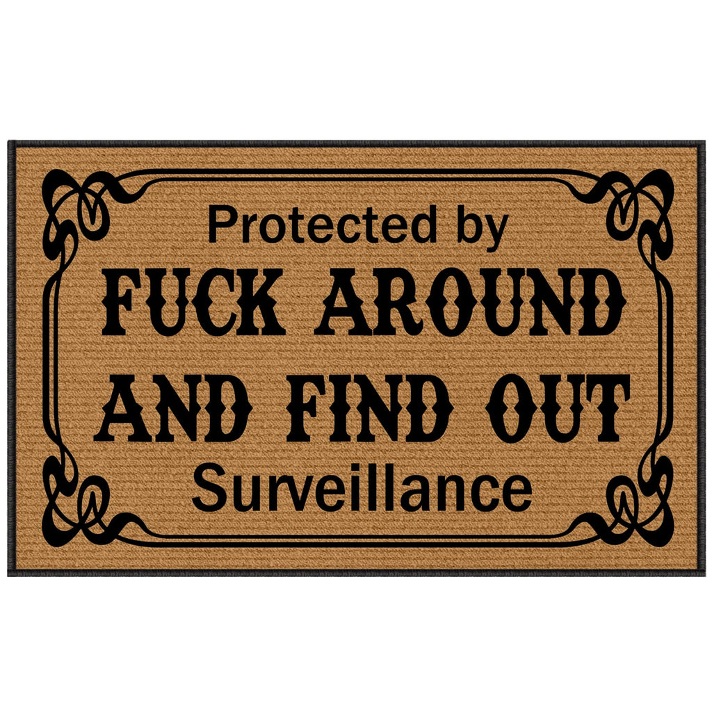 Welcome Mats for Home Entrance, Funny Door Mats for Front Door 30X18 Inch