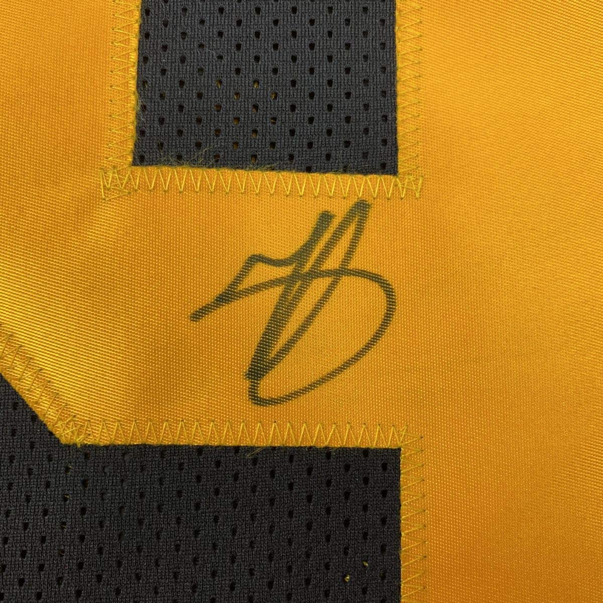 Autographed/Signed Minkah Fitzpatrick Pittsburgh Color Rush Football Jersey JSA COA