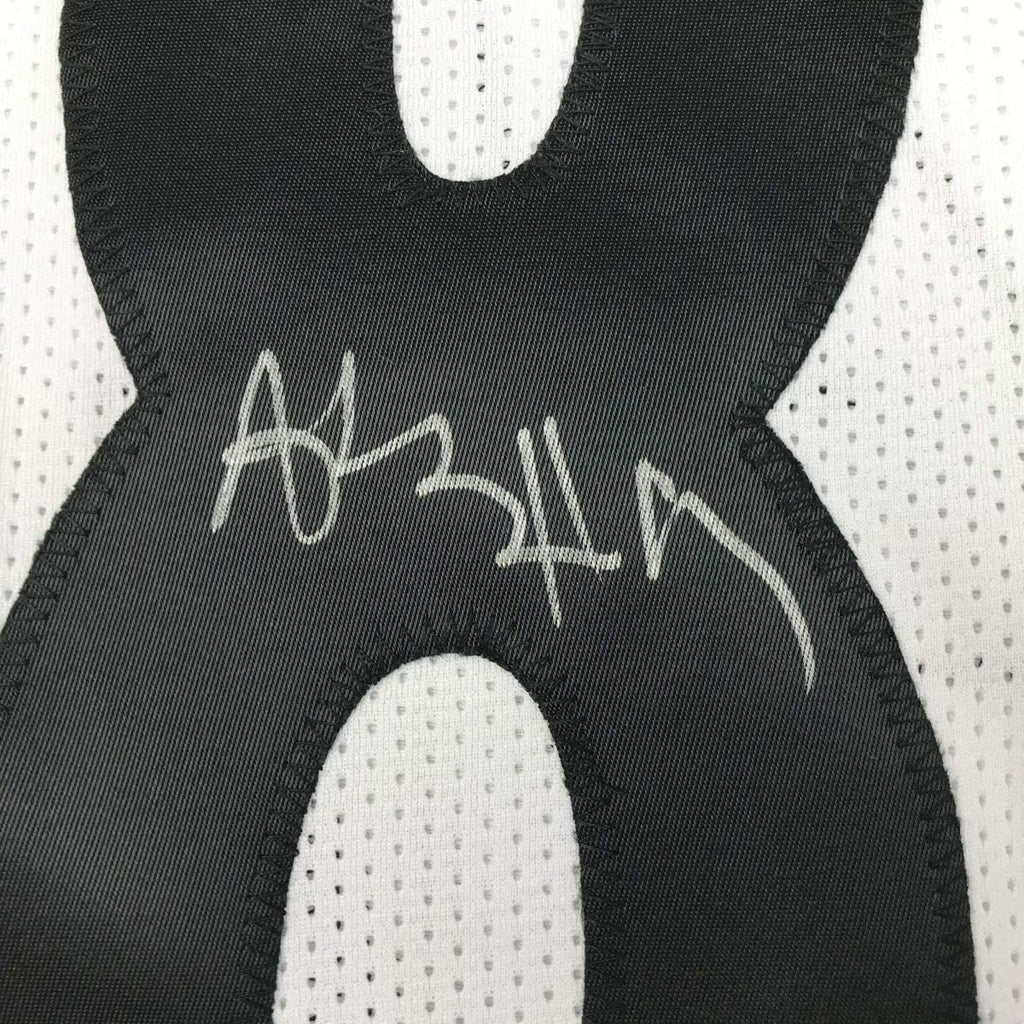 Autographed/Signed Antonio Brown Pittsburgh White Football Jersey JSA COA