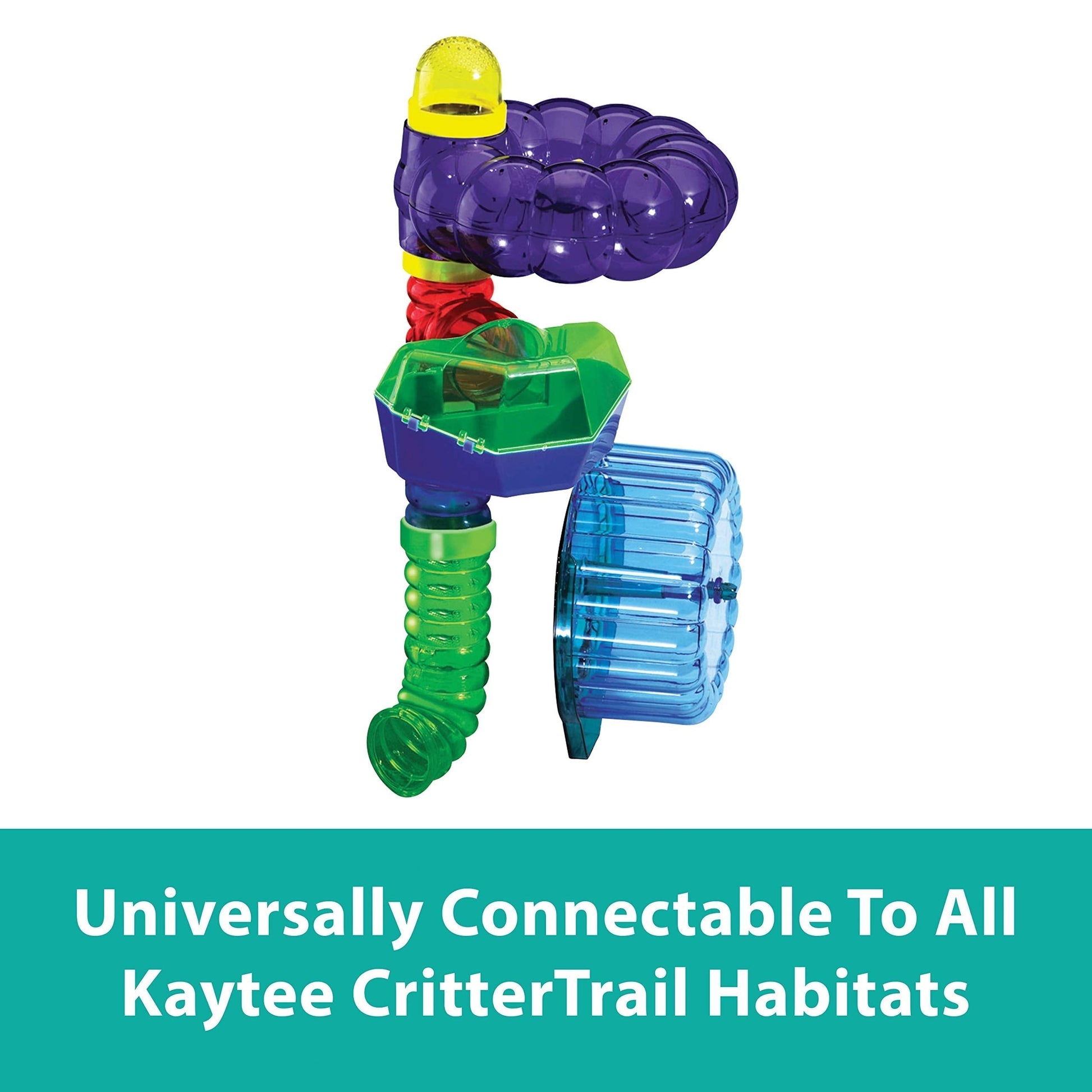 Kaytee Critter Trail Fun-nel 16-Piece Assorted Small Animal Habitat Tubes