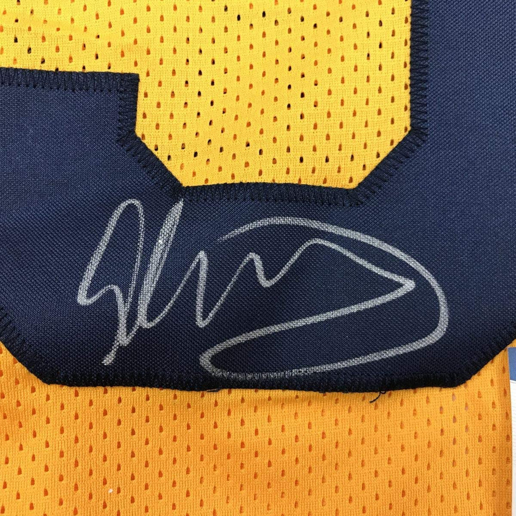 Autographed/Signed Todd Gurley II Los Angeles LA Yellow Football Jersey Beckett BAS COA