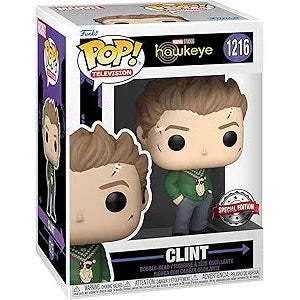 Funko POP! #1216 Hawkeye - Clint Barton Christmas Sweater Pop!