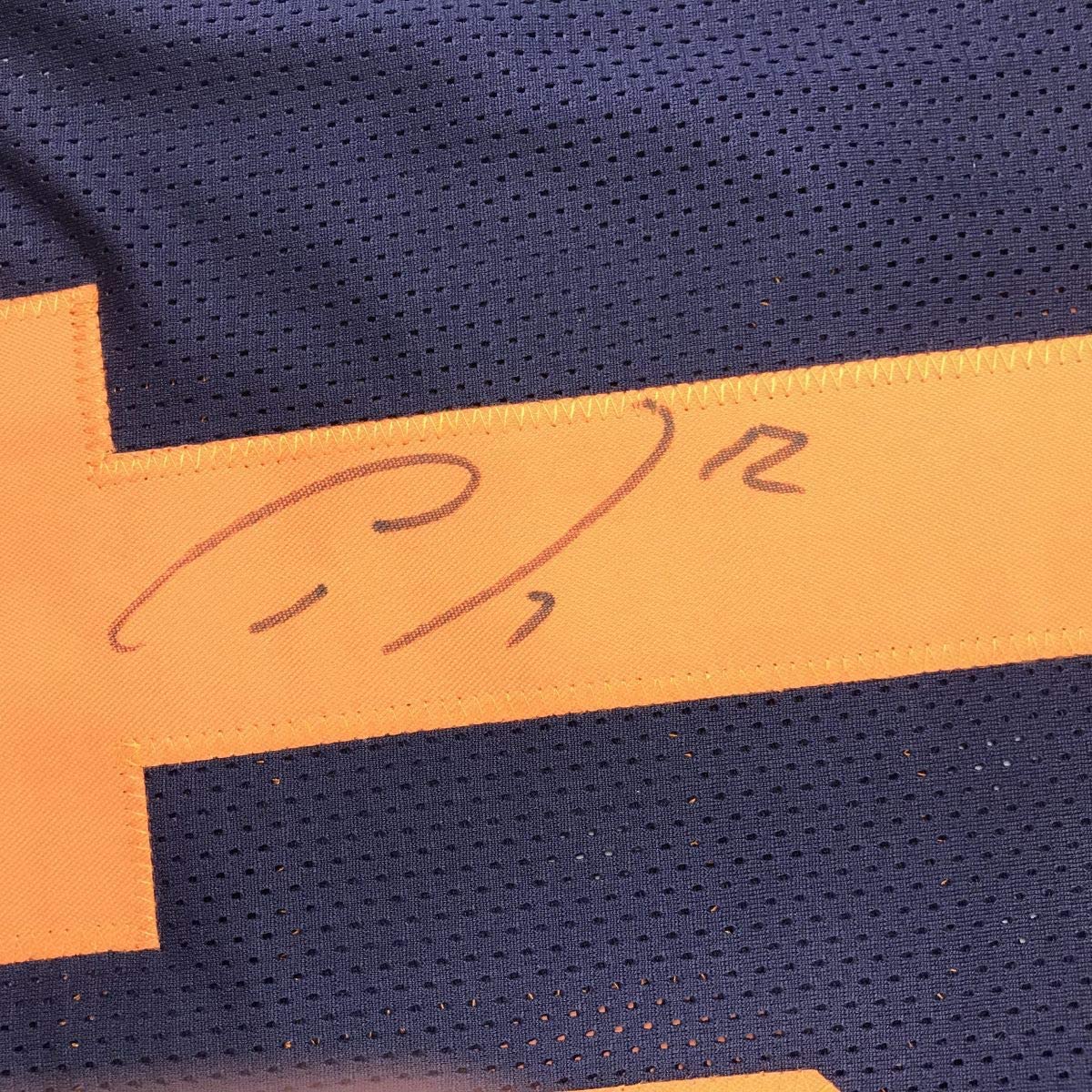 Autographed/Signed Allen Robinson II Chicago Retro Blue Football Jersey Beckett BAS COA