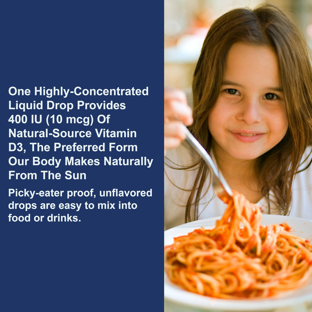 Kids Super Daily D3, 10 mcg (400 IU), 0.35 fl oz (10.3 ml) EXP 1/2027