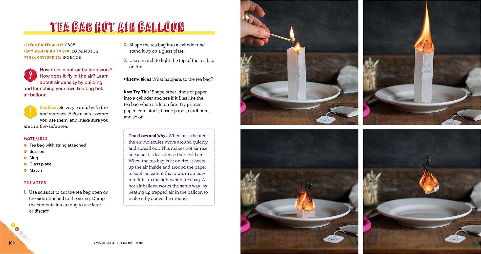 Awesome Science Experiments for Kids: 100+ Projects + 2 Bonus Books Bundle