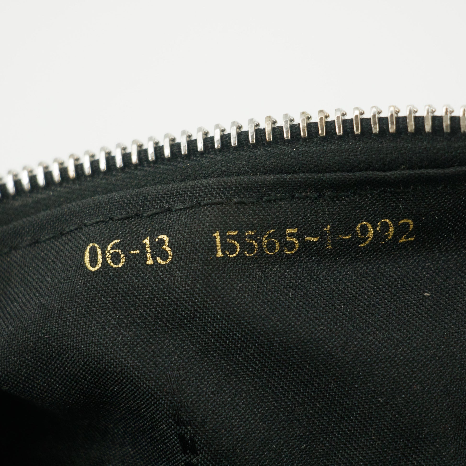 Fendi Black Nylon Vanity Pouch #8500