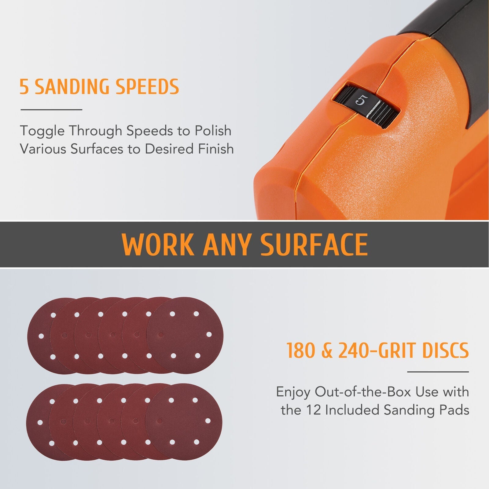 850W 82" Electric Extendable Drywall Grinding Tools Sander Machine (92157432)