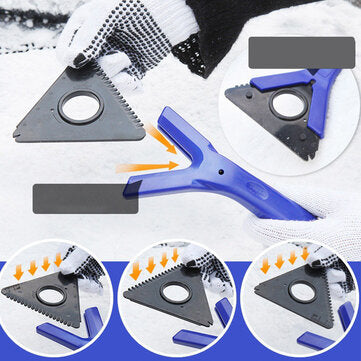 4-IN-1 Car Snow Shovel Ice Scraper Vehicle Winter Snow Broom Removal Tool Shovel