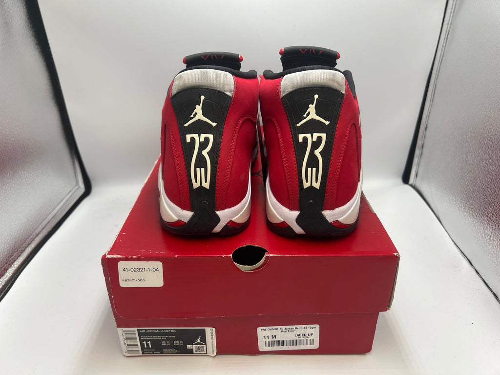 PRE OWNED Air Jordan Retro 14 "Gym Red Toro"