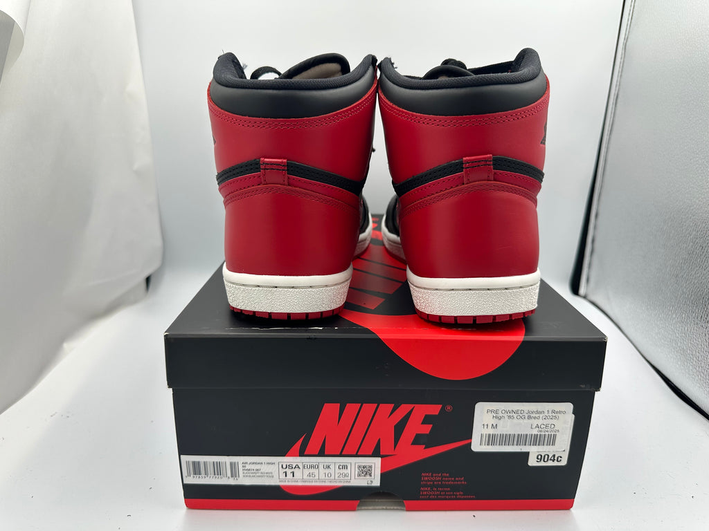 PRE OWNED Jordan 1 Retro High '85 OG Bred (2025)